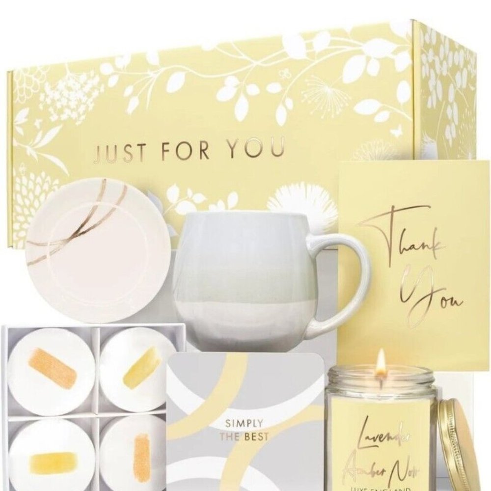 Luxe England Thank You Gift Box. Best Thank you Gifts for Appreciation Occasions